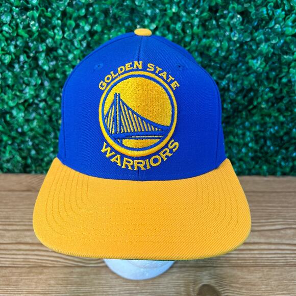 Golden State Warriors Mitchell & Ness Snapback Mens Hat Adult Baseball Cap - Picture 1 of 7